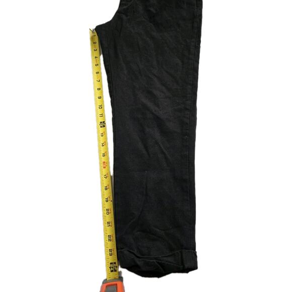 AllSaints Mens Tallis Pleated Trouser Cotton/Wool Black 32 Ankle Length - Picture 11 of 15